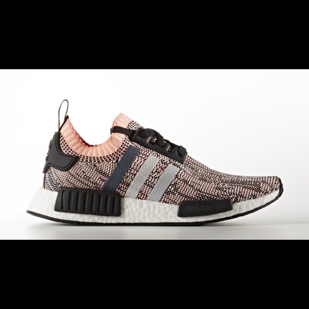 NIB ADIDAS NMD R1 PK Primeknit Pink Melange BB2361